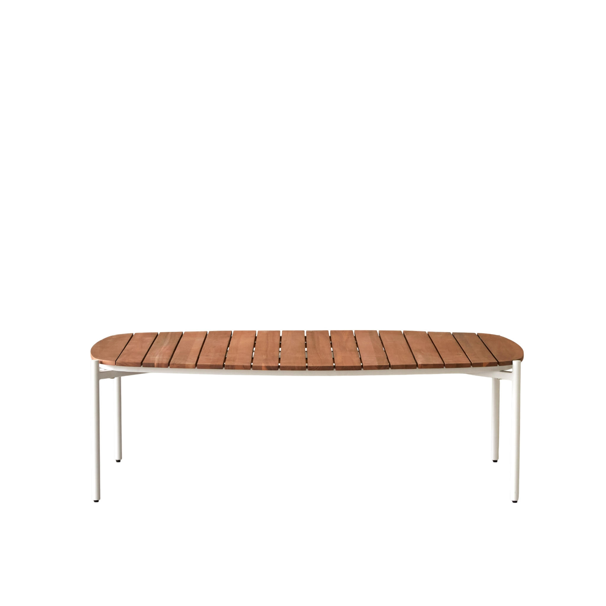 Tikamoon Garten-Couchtisch Natur 120x38x73 cm