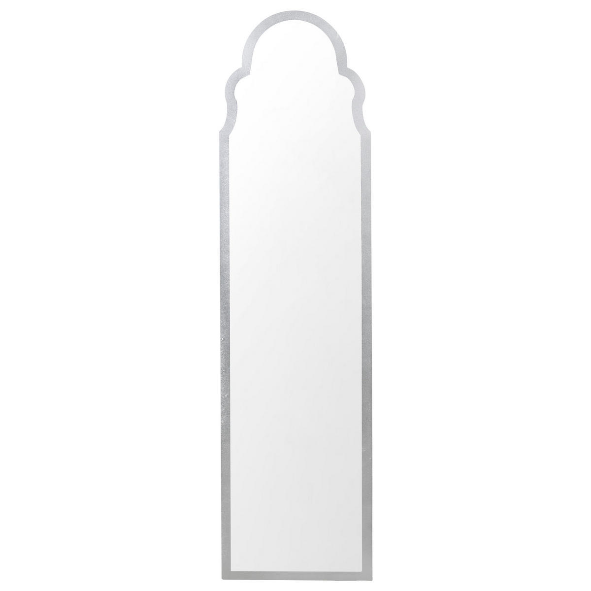 STEHSPIEGEL silber 40/150 cm Chatillon - Silberfarben, Holzwerkstoff (40/150/60cm) - Beliani