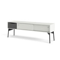 TV-ELEMENT weiß - Weiß, Holzwerkstoff (154/53/39cm) - ebuy24