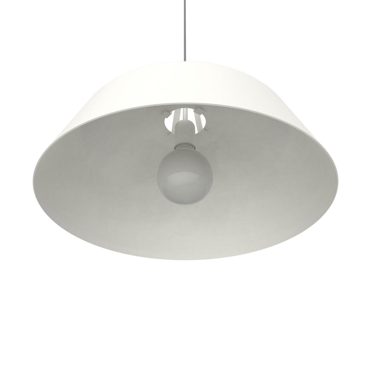 HÄNGELEUCHTE - Weiß, Metall (50/50/30cm) - Lumicom