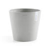BLUMENTOPF mit Wasserreservoir Amsterdam 30/25,9 cm Hellgrau - Hellgrau, Kunststoff (30/25.9cm) - Ecopots