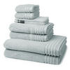 FROTTIERSET Vienna Style Supersoft 8-teilig - Hellgrau, Textil (50/100cm) - Vossen