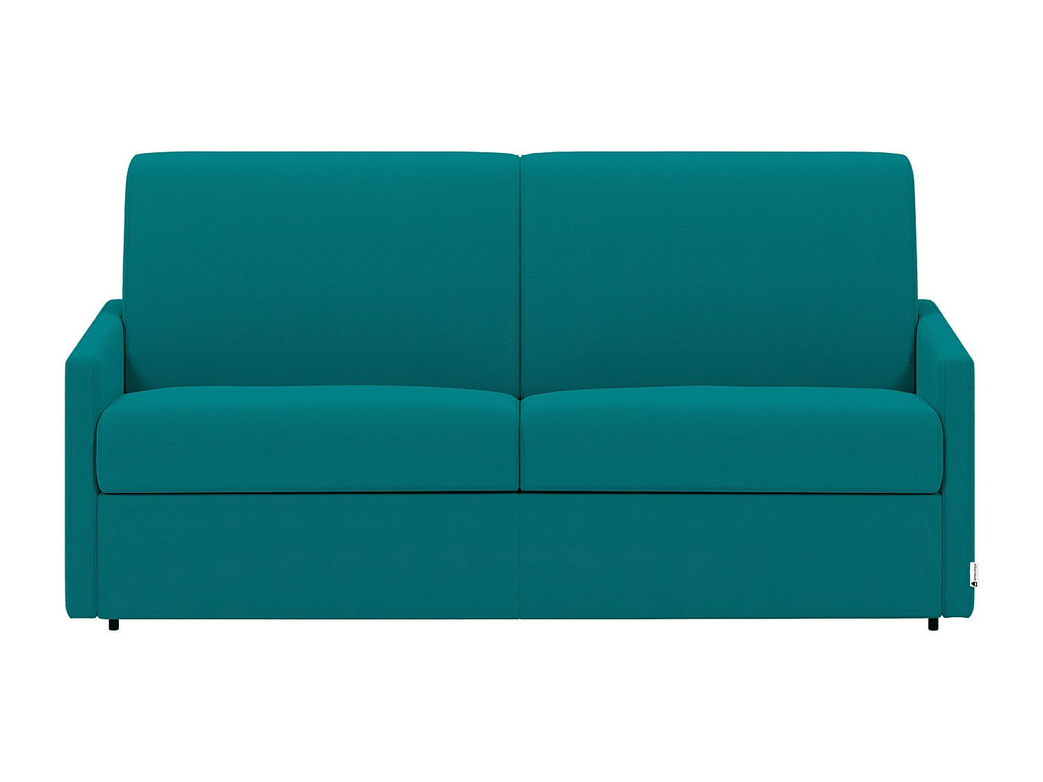 SCHLAFSOFA - 3 Personen - stoff - türkisblau Calife - Türkis, Textil (170/85/223cm) - Vente-Unique
