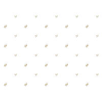 TAPETE Blumen 53 cm x 10 m - Weiß, Papier (53/0.1cm) - Sanders & Sanders