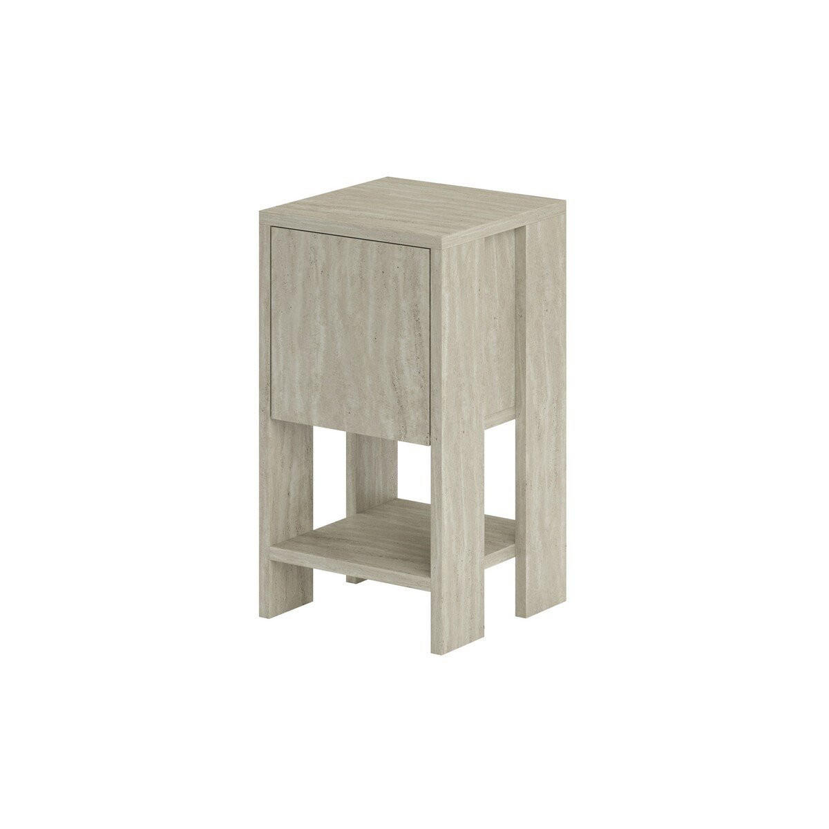 Calicosy NOČNÍ stolek s 1 výklopnými dvířky, V 55 cm - EMA