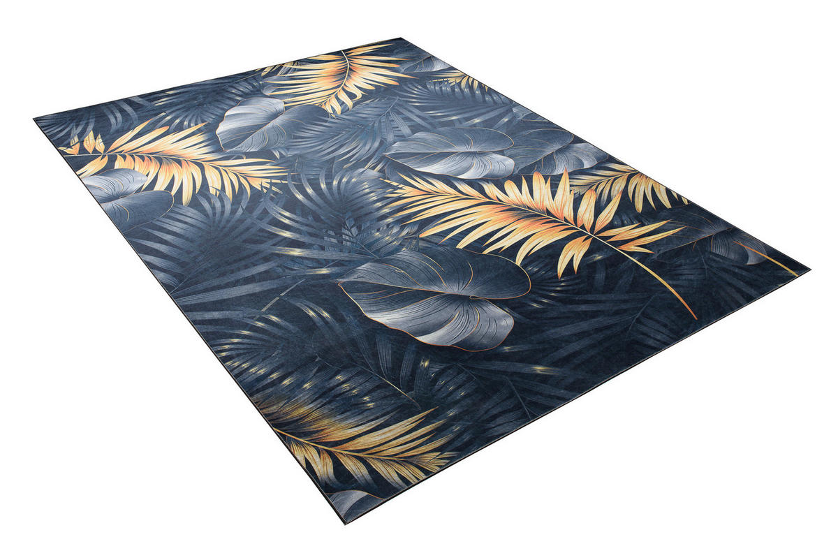TEPPICH TOSCANA Dunkelblau 200/300 cm - Dunkelblau, Textil (200/300cm) - Tapiso