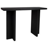 FLURTISCH aus Holz, schwarz, 120x40x81 - Schwarz, Holz (40/120/81cm) - Wanderlust