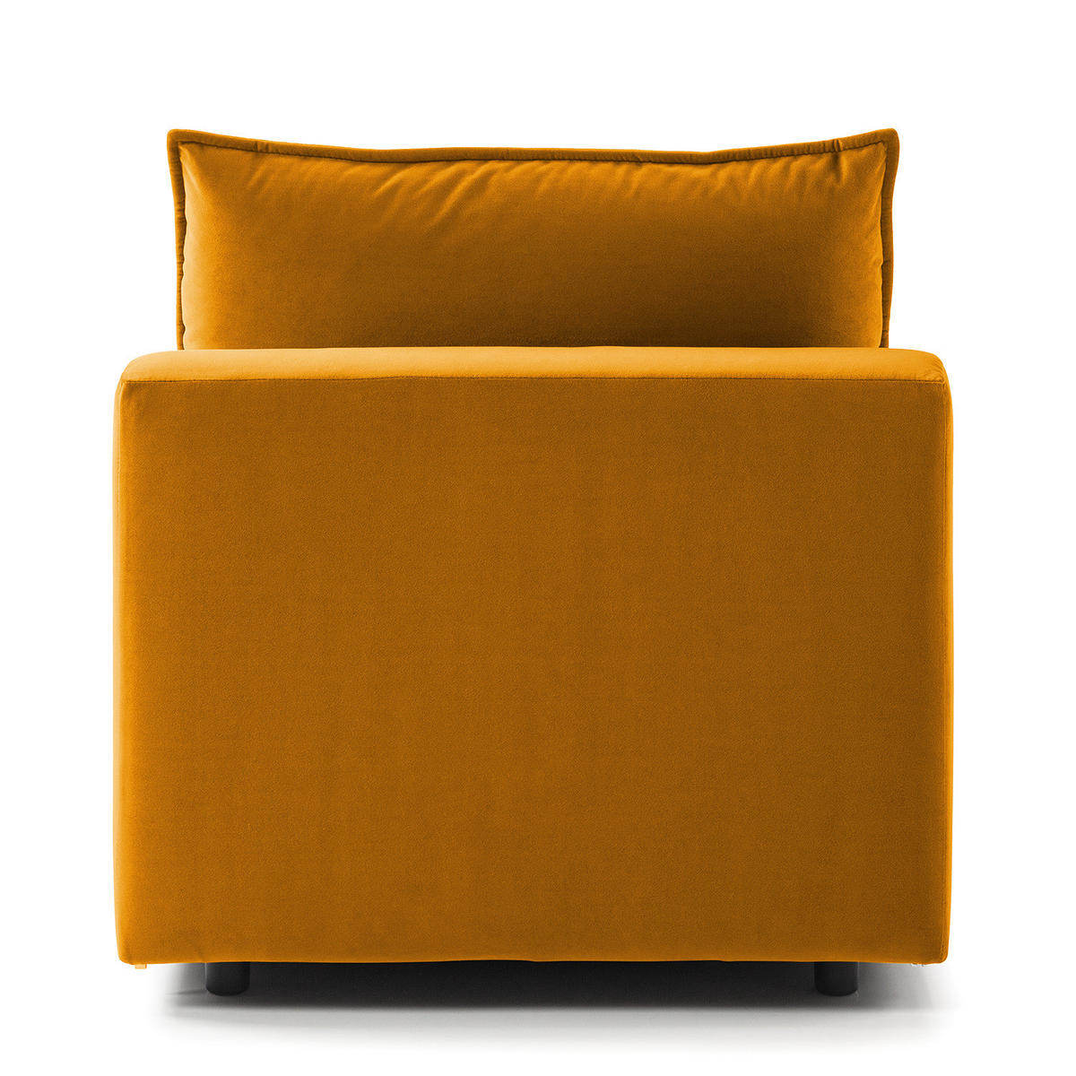 MODULSESSEL - Orange, Holz/Textil (80/82/99cm) - home24