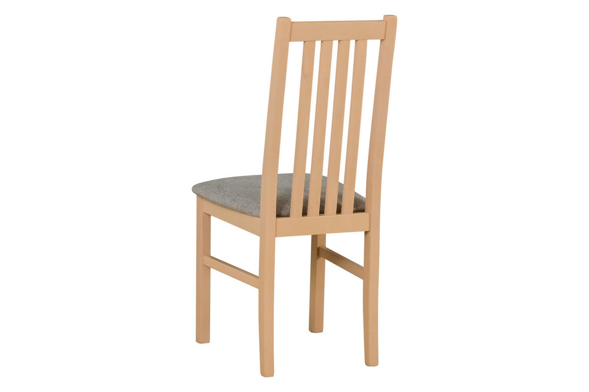 STUHL 2er ONTIKA 1, sonoma - Beige/Sonoma Eiche, Holz (43/94/40cm) - Leaf Design