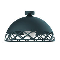 DECKENLEUCHTE - Blau, Metall (20/40/20cm) - Lumicom