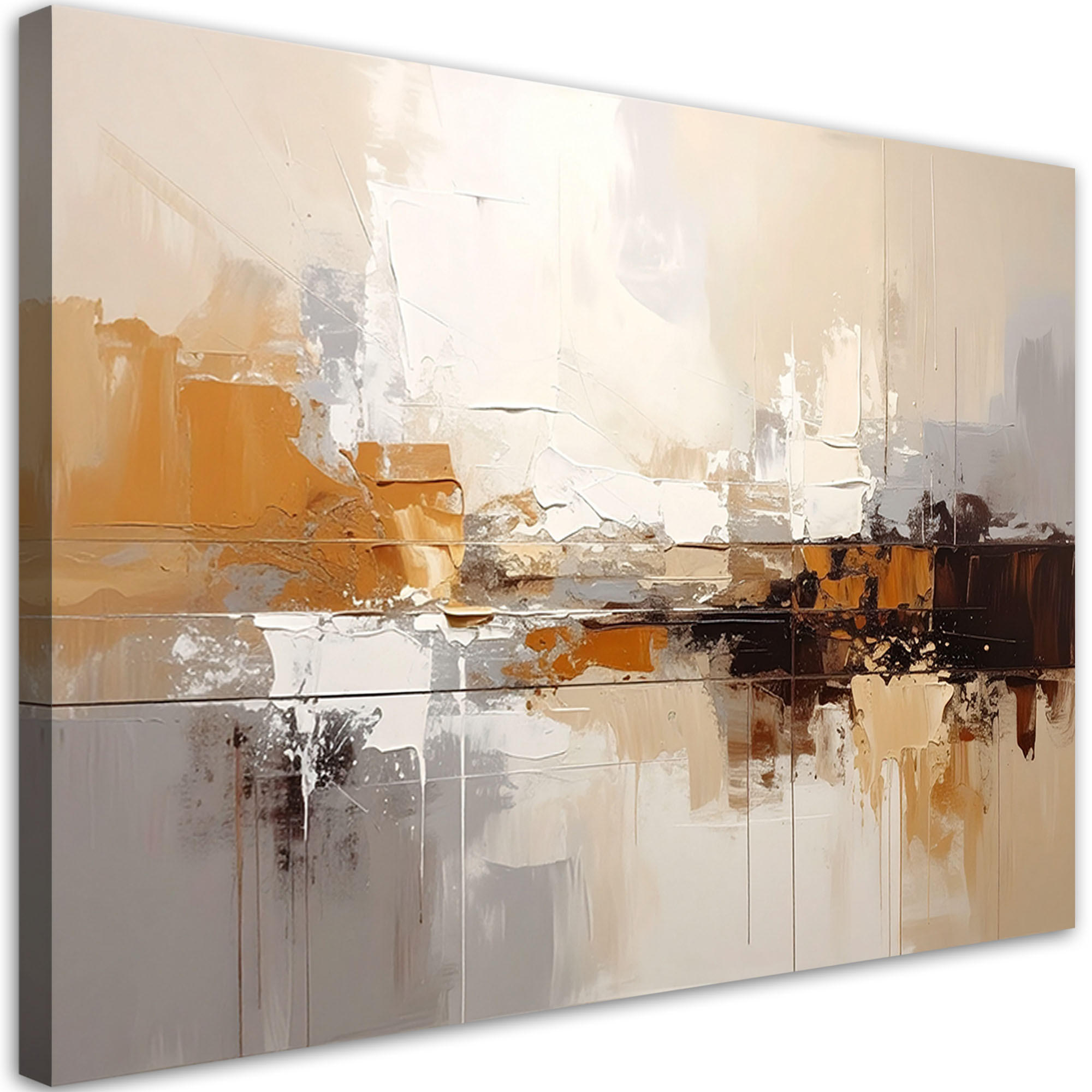 Feeby Wandbild, Braun 30x20 cm