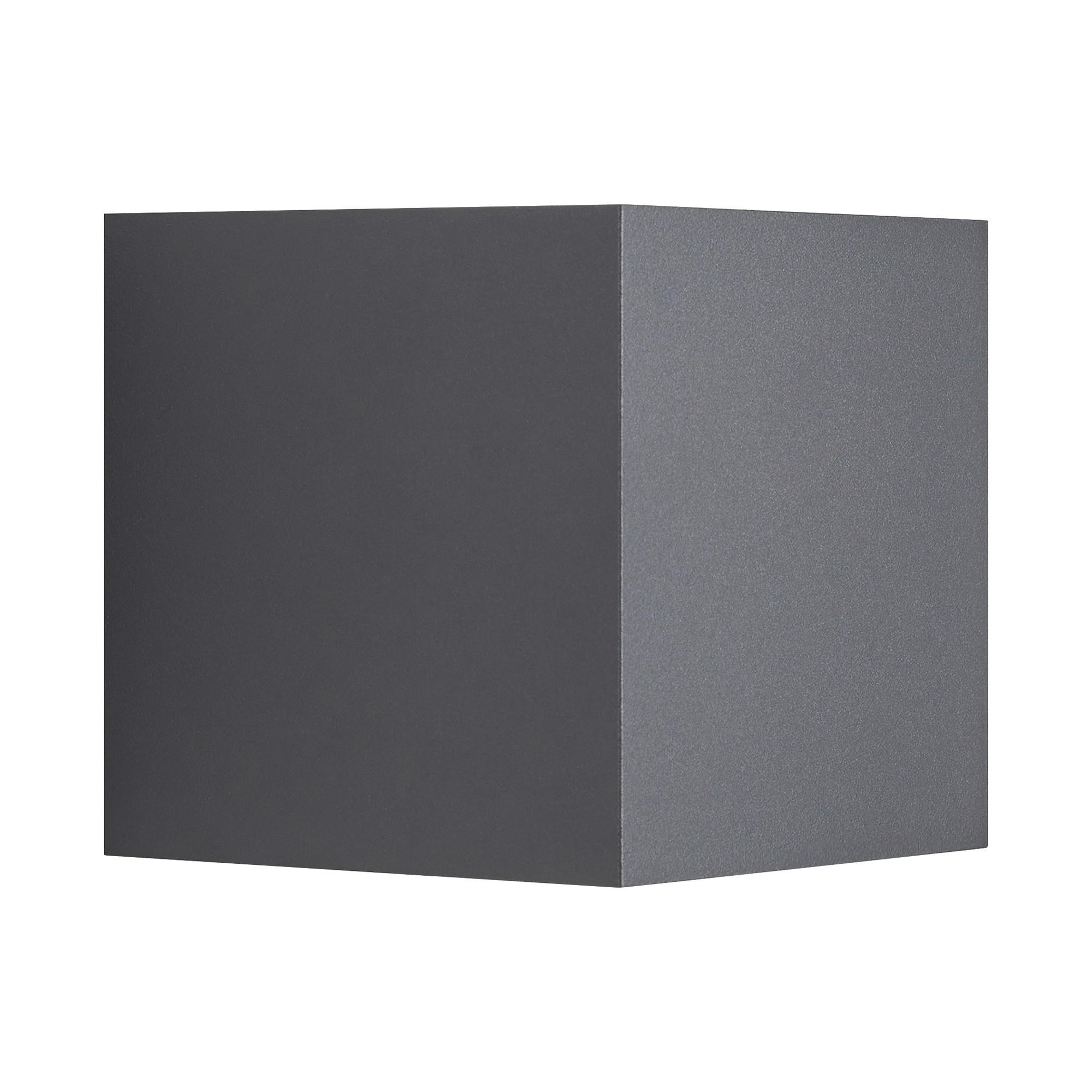 WANDLEUCHTE Milda - Schwarz - 10/10 cm - Schwarz, Kunststoff (10/10/10cm) - Nordlux