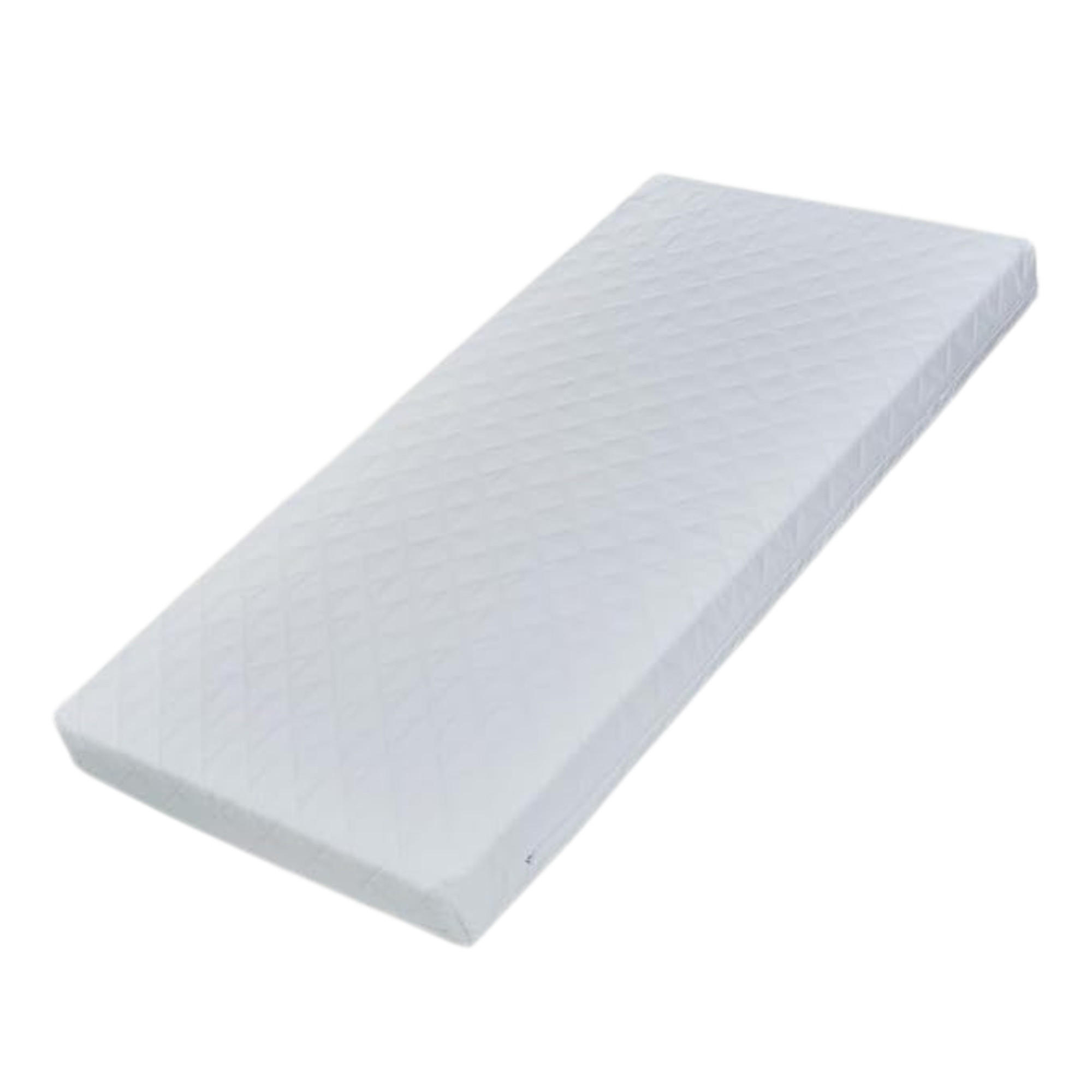 KINDERMATRATZE 60x120 cm 6cm hoch - Weiß, Naturmaterialien (60/120cm) - Kids Collective