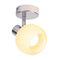 DECKENSTRAHLER Flammhart 10/13/12.5 cm - Weiß, Metall (12.5/10/13cm) - ZMH
