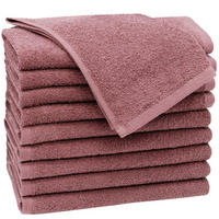 GÄSTETÜCHER, 10er-Set, 30x50 cm, 100% Baumwolle, Rosa - Altrosa, Textil (30/50cm) - Zollner
