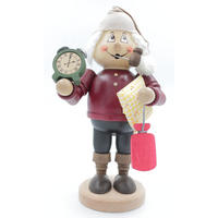 RAUCHFIGUR Wichtel Schlafmütze 32 cm - Multicolor, Holz (15/31/0.1cm)