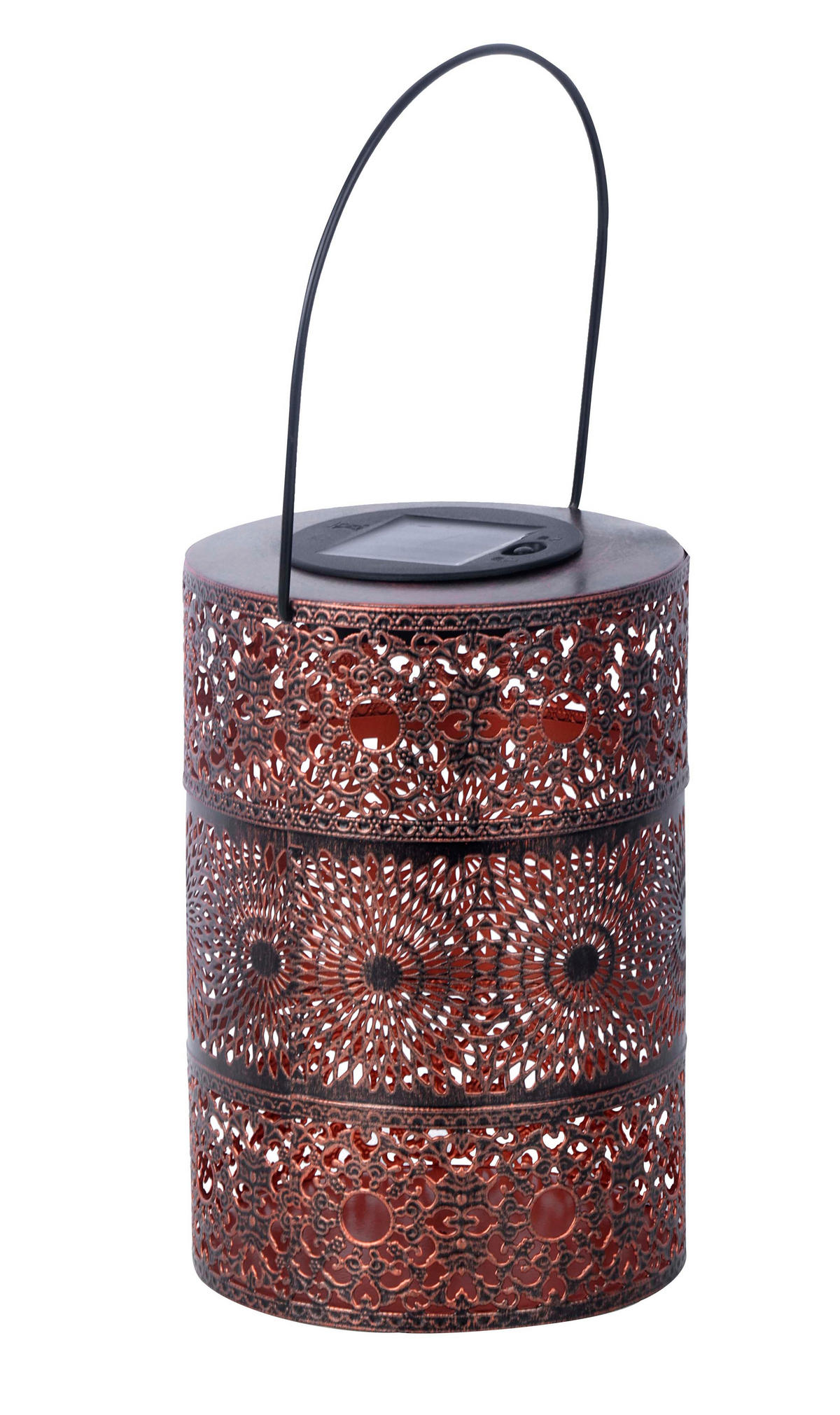 SOLARLAMPEN Orientalisch - stilvolles Set mit hängenden und steckbaren Varianten für stimmungsvolle Abende im Garten - Weiß, Kunststoff (14/14/35.5cm) - Northpoint