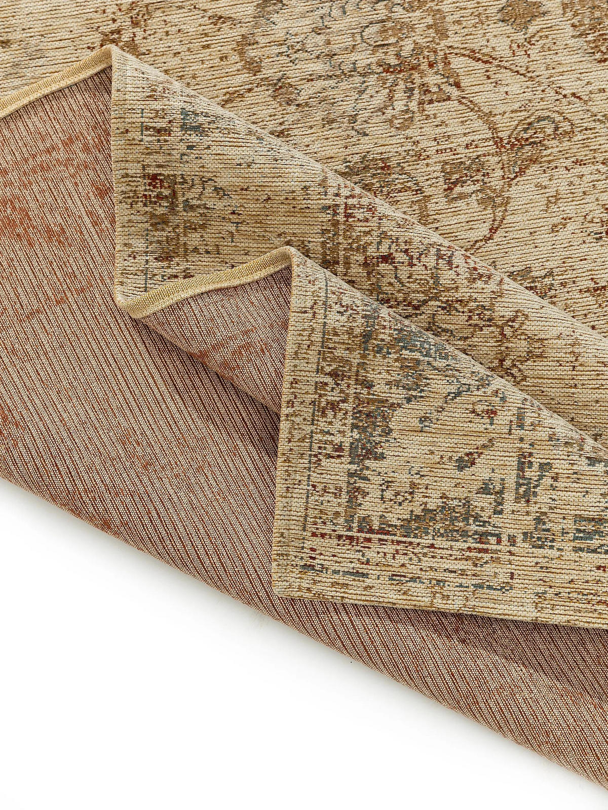 FLACHGEWEBETEPPICH Frencie Beige 120x180 cm - Beige, Textil (120/180cm) - benuta Nest