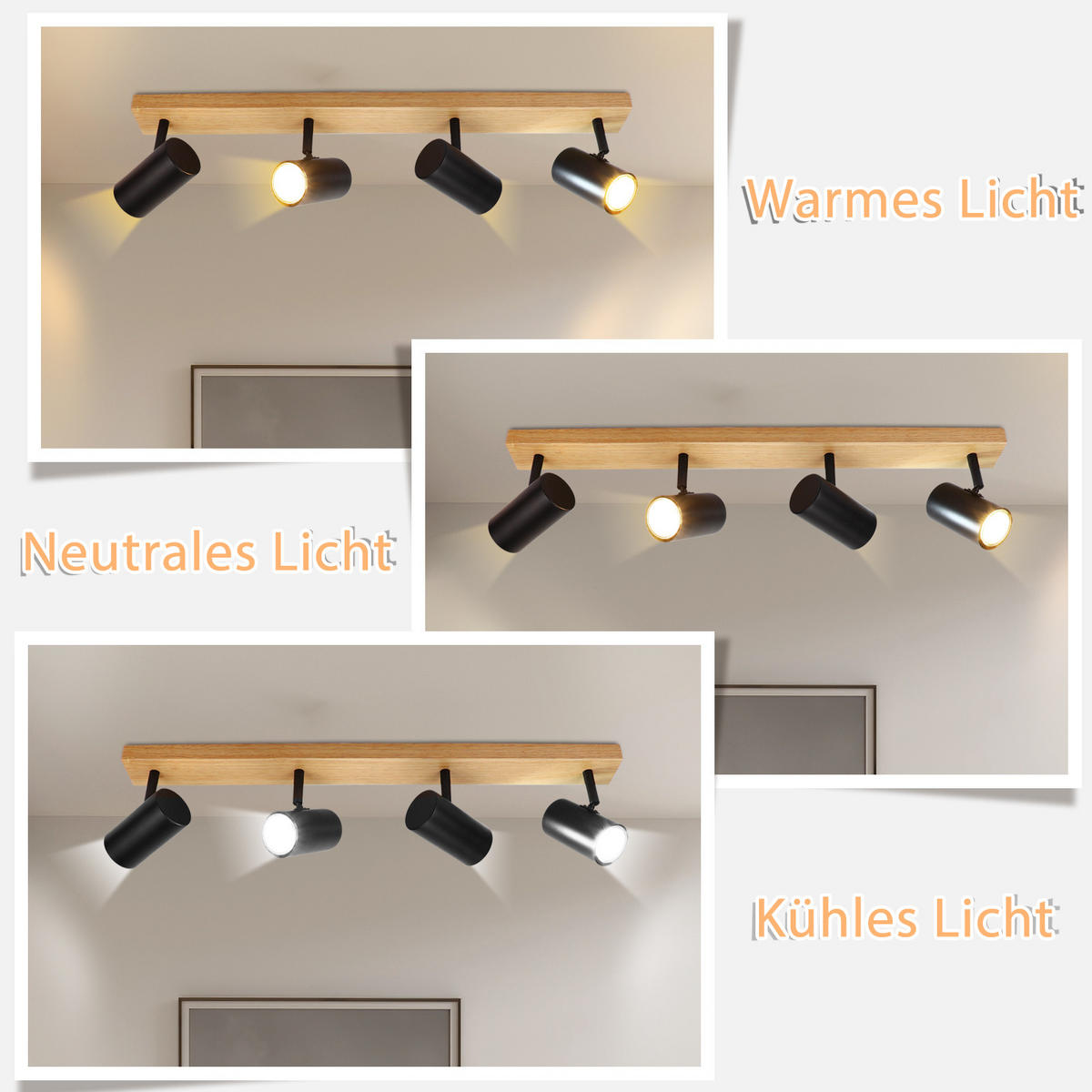 WANDLEUCHTE Martz - Schwarz, Metall (49.5/14.3/10.5cm) - Nettlife