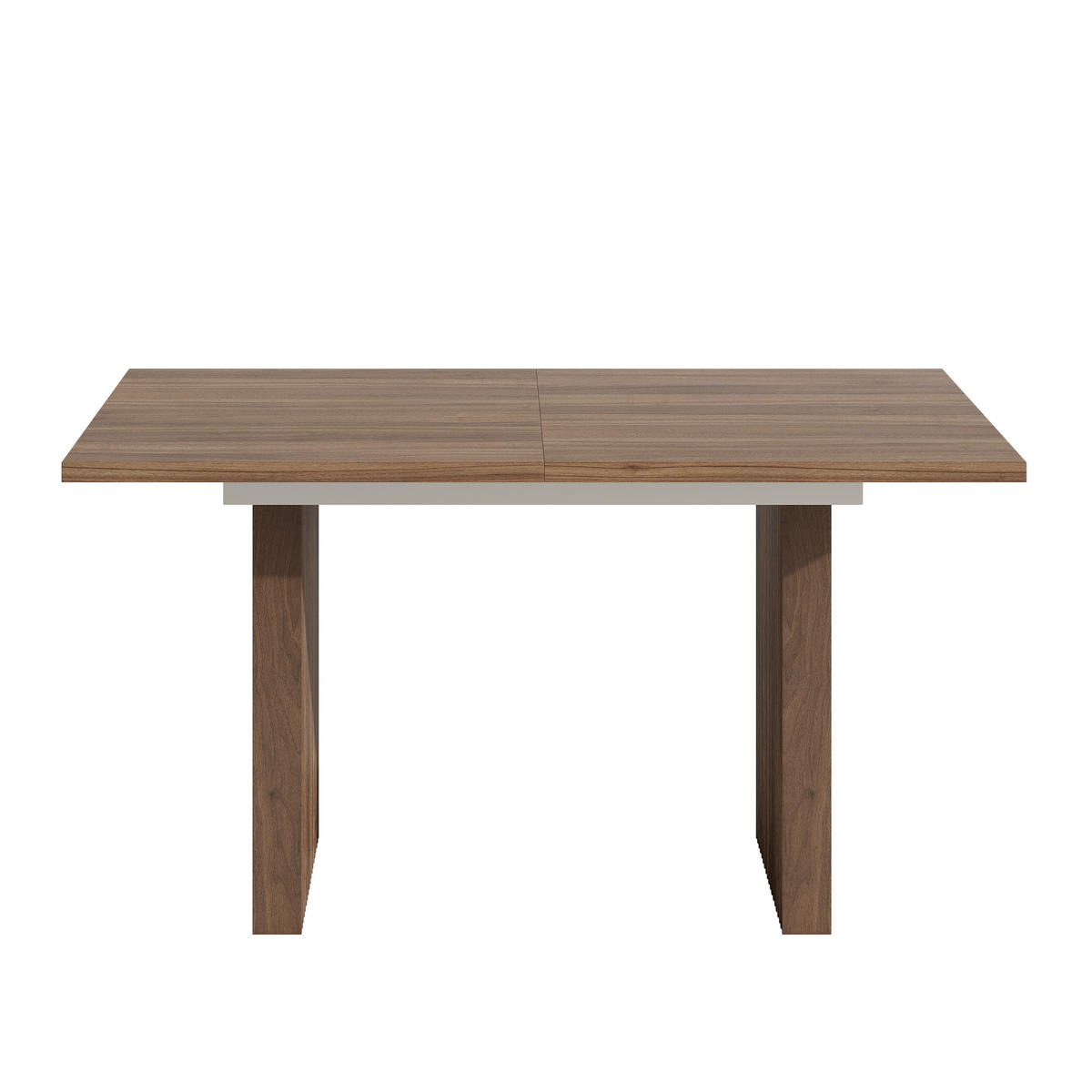ESSTISCH Nussbaum ausziehbar 140-200cm 6-8 Personen 90cm - Walnussfarben, Holzwerkstoff (200/90/75cm) - FLIEKS