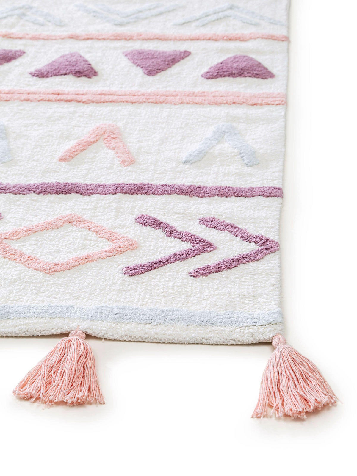 KINDERTEPPICH waschbar Levi Rosa 160x230 cm - Rosa, Textil (160/230cm) - Lytte