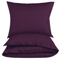 MIKROFASER-BETTWÄSCHE 135x200 cm Lila - Lila, Textil (135/200cm) - Carpe Sonno