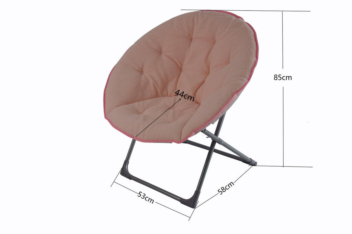 KRESLÁ z látky a kovu, ružové, mäkké a univerzálne,53/58/85 cm - ružová, textil (53/85/58cm) - BEAOK