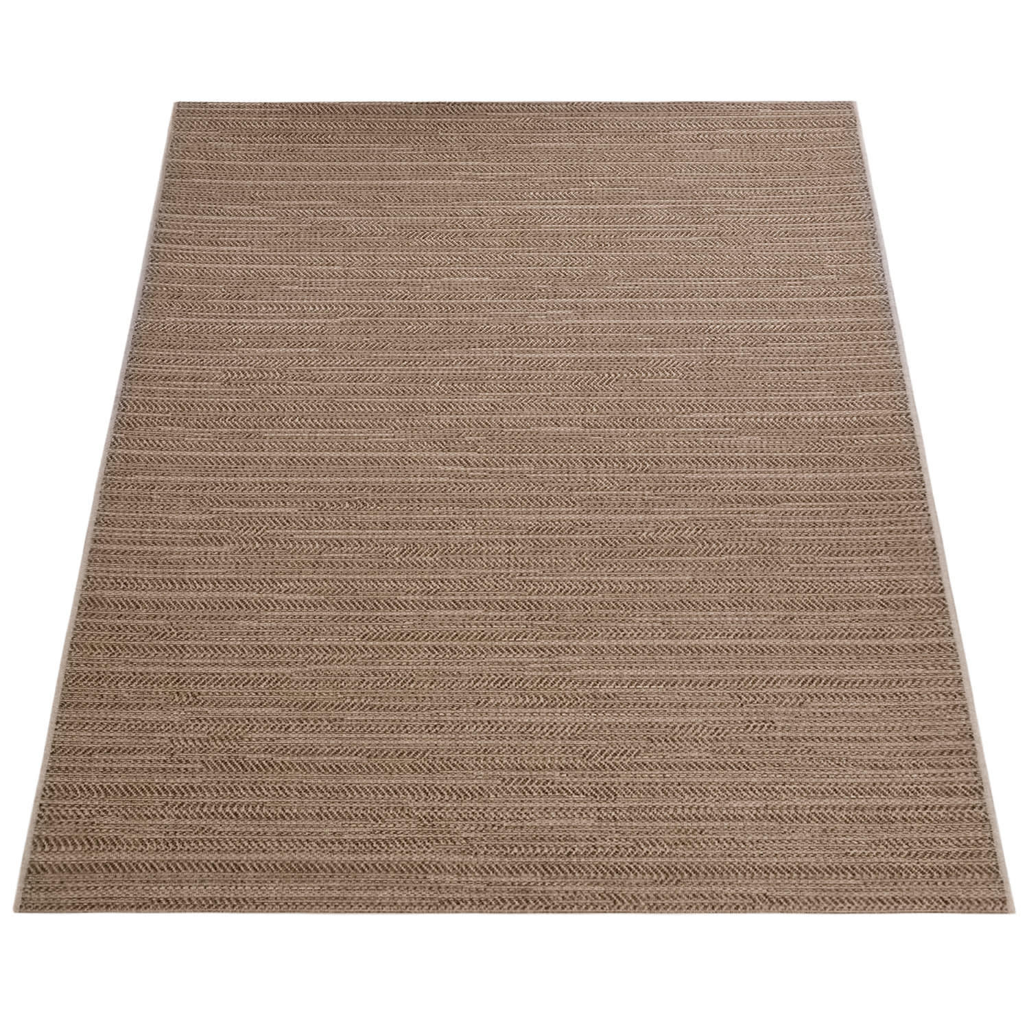OUTDOORTEPPICH 120/170 cm Waregem 625 - Braun, Kunststoff (120/170cm) - Paco Home