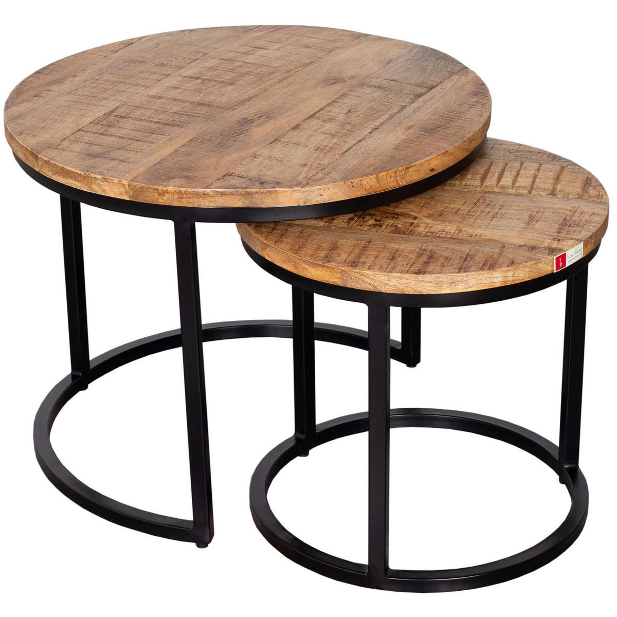 MÖBELSET Couchtisch Fermo, 2er Set Sessel Aliano dunkelgrau - Dunkelgrau/Schwarz, Holz/Textil (58/45/58cm) - bene living