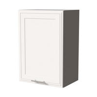 HÄNGESCHRANK Salo W2/50 Grau / Weiß Matt 50 / 32,5 / 72cm - Weiß/Grau, Holz/Holzwerkstoff (50/72/32.5cm) - Feldmann-Wohnen