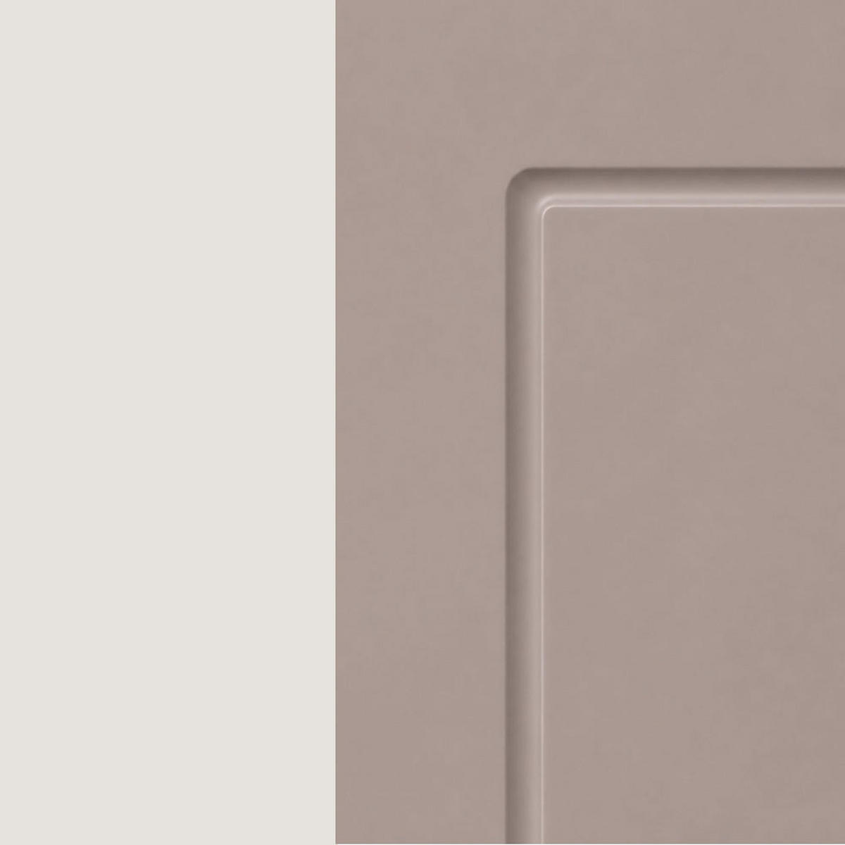 KÜCHENHÄNGESCHRANK Kvantum W2/20 Grau / Beige Matt 20 / 32,5 / 72cm - Beige/Grau, Holz/Holzwerkstoff (20/72/32.5cm) - Feldmann-Wohnen