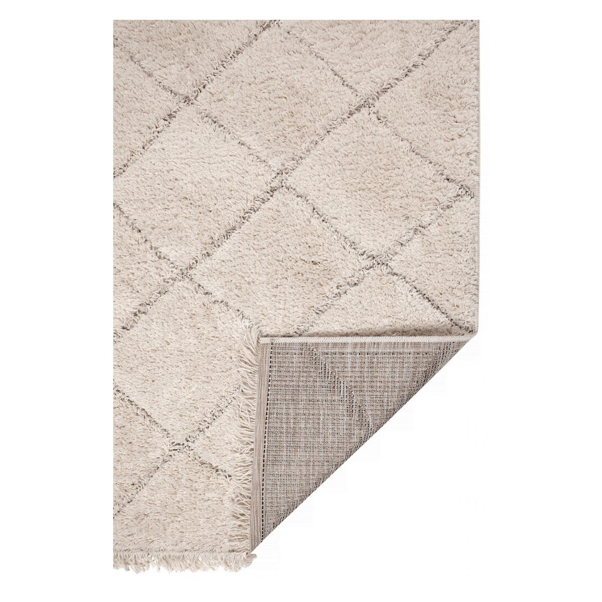 TEPPICH Berry 2 schneeweiß 200 x 290 cm - Weiß, Textil (200/290cm) - Vivaraise