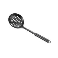 ABSEIHLÖFFEL Modern Kitchen Schwarz 34/11/2 cm Metall - Schwarz, Metall (34cm) - Mondex