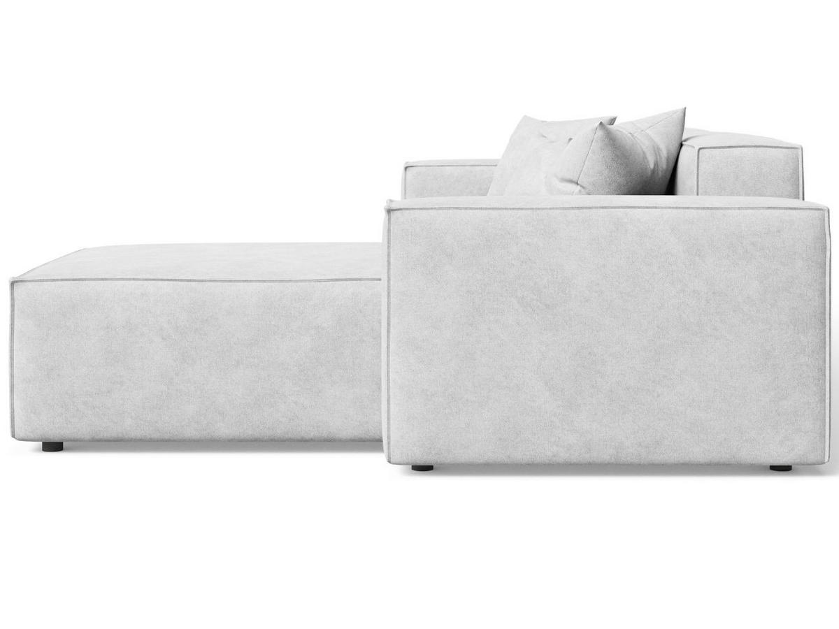 ECKSOFA Arizona Hellgrau Rechts - Hellgrau, Holz/Textil (265/180cm) - Graingold