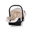 BABYSCHALE i-Size Aura creme (40-85cm) Gruppe 0+, Griff verstellbar, Gurt - Beige, Kunststoff (39/47/50cm) - Chipolino