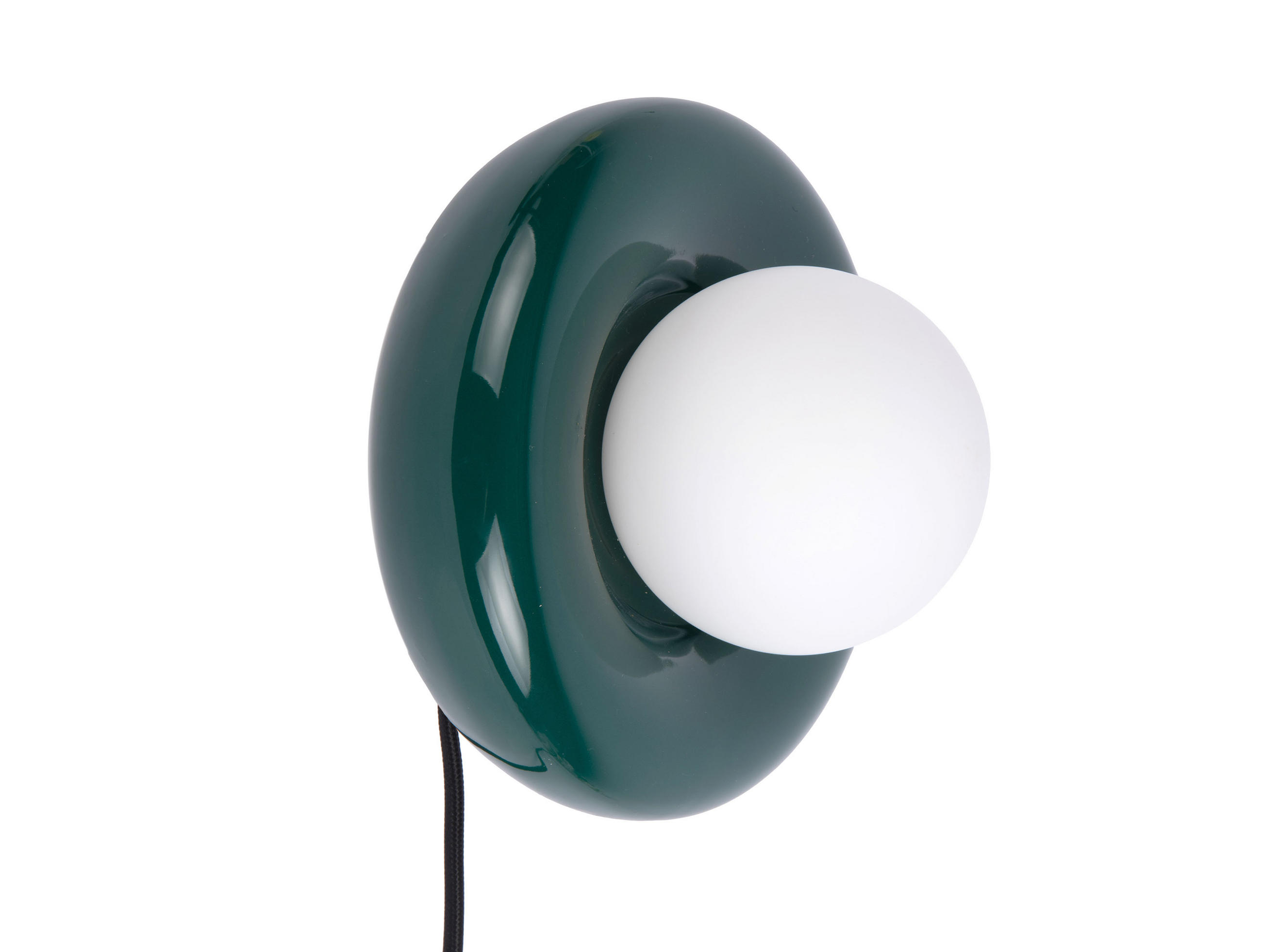 WANDLAMPE Cadiz Ring - Grün - Grün, Stein (19/17/19cm) - Leitmotiv