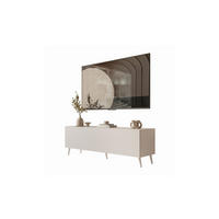 TV-SCHRANK COLGANTE 150/40/49 cm schräge Füße in Kaschmir mit LED-Beleuchtung Kaschmir - Kaschmir, Holzwerkstoff (150/49/40cm) - Lookway