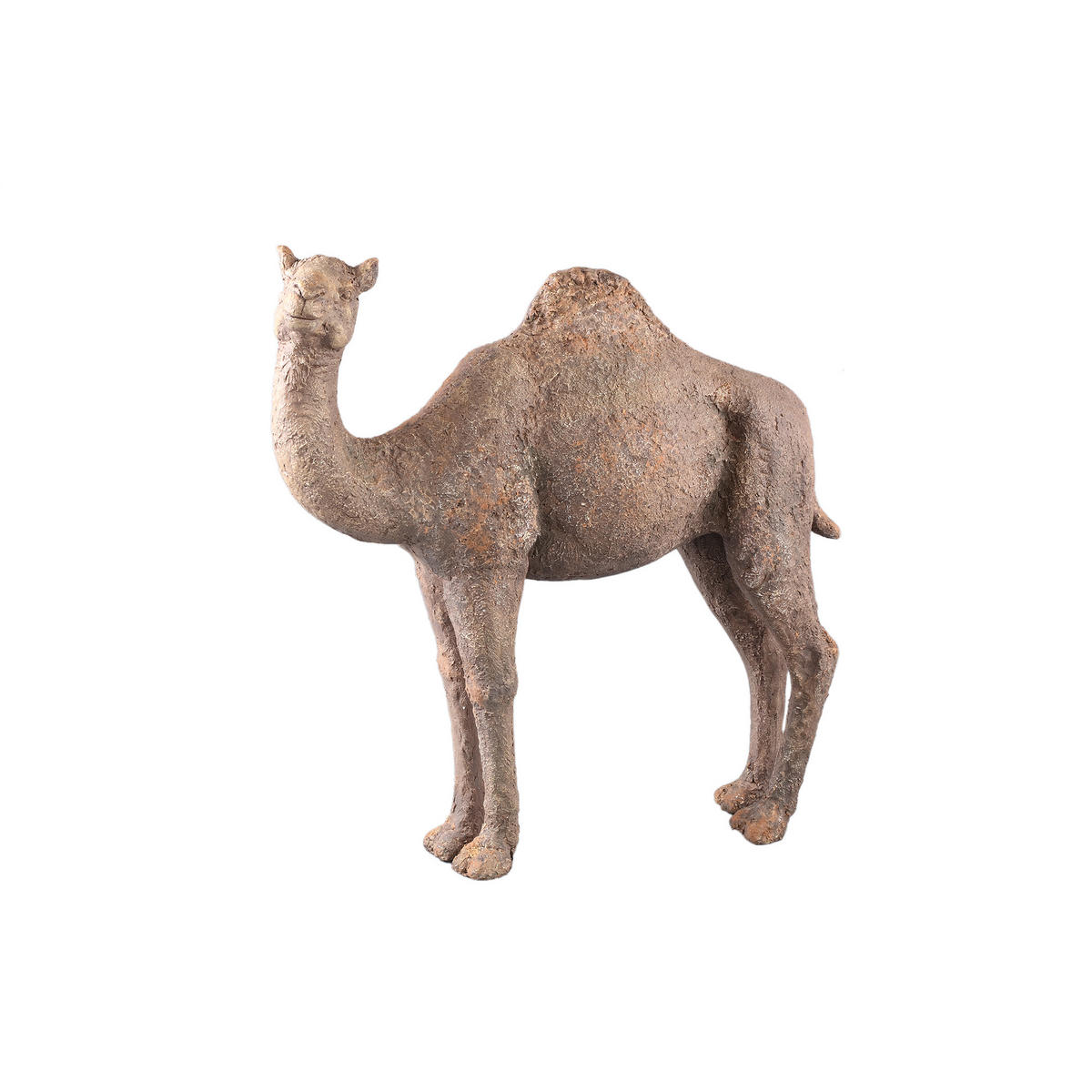 SKULPTUR Amaleah Braun 60/17/54cm - Braun, Textil (17/54/60cm) - PTMD Collection