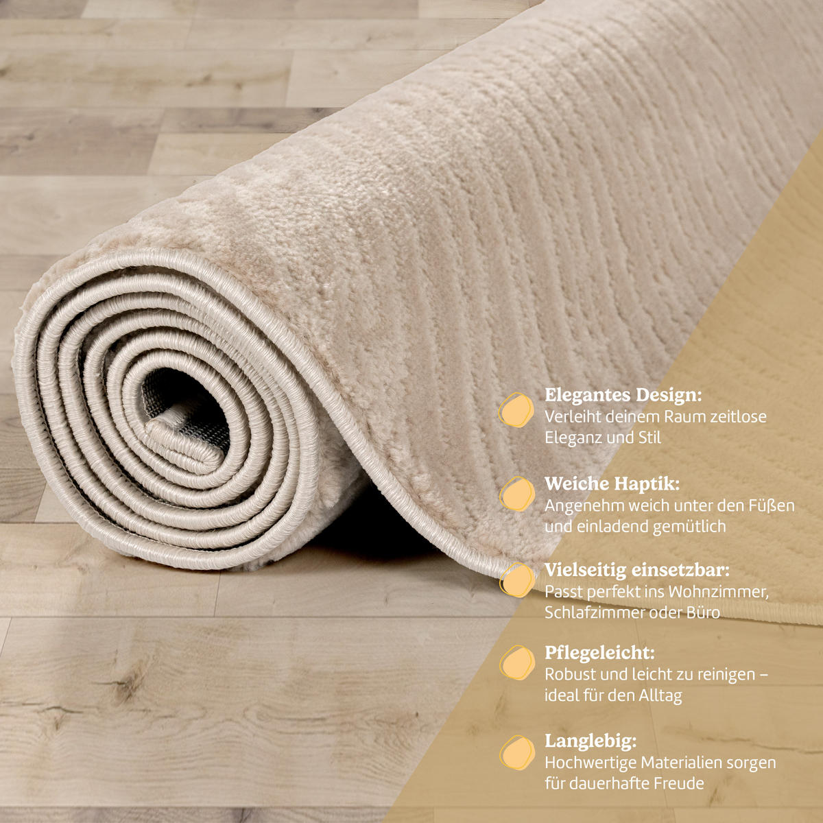 KURZFLORTEPPICH 230/320 cm Tinos 573 - Beige, Textil (230/320cm) - Paco Home