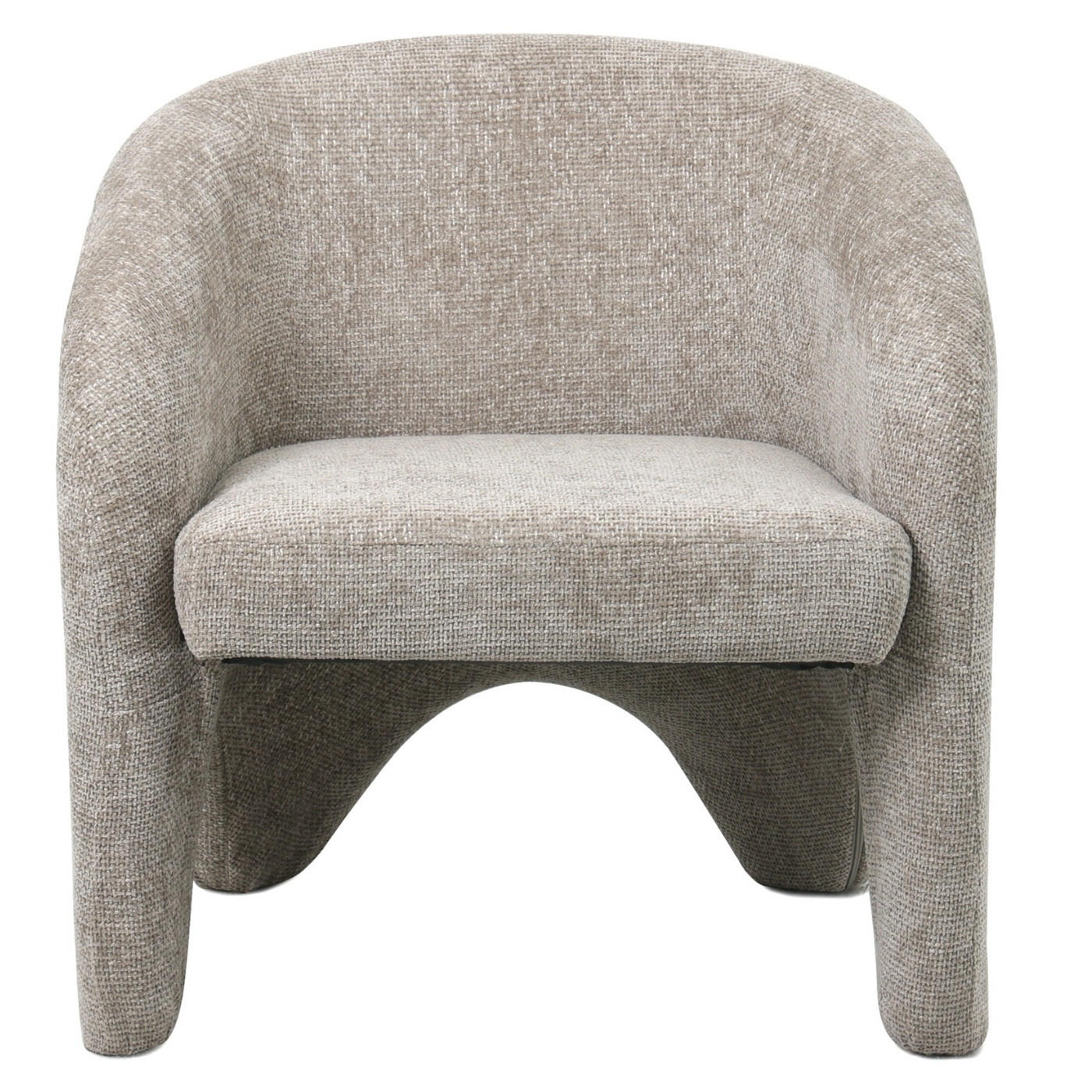 SESSEL aus Stoff, beige - Beige, Textil (74/75/73cm) - Giga Meubel