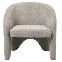 SESSEL aus Stoff, beige - Beige, Textil (74/75/73cm) - Giga Meubel