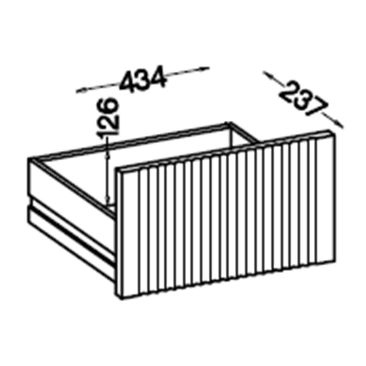 COUCHTISCH Osaka Eichenholzoptik Evoke 100 cm - Eichefarben/Schwarz, Holzwerkstoff/Metall (60/100.2/50cm) - Selsey