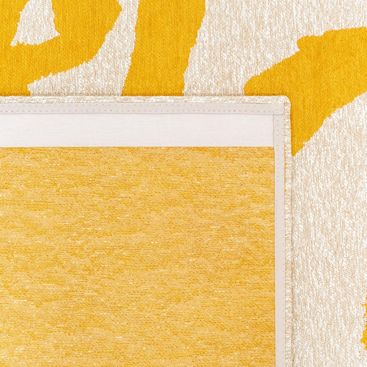 PREPROGA Ribbon Pure Yellow 140/200 cm - rumena, umetna masa/tekstil (140/200cm) - Louis De Poortere