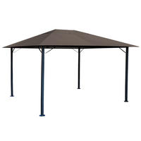 PAVILLON Nizza 3x4m Taupe - Taupe, Metall (300/263/400cm) - QUICK STAR