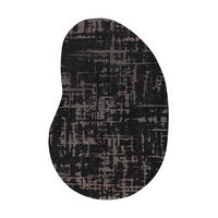 TEPIH Black Water Structures Baobab 235/340 cm - crna, tekstil/plastika (235/340cm) - Louis De Poortere