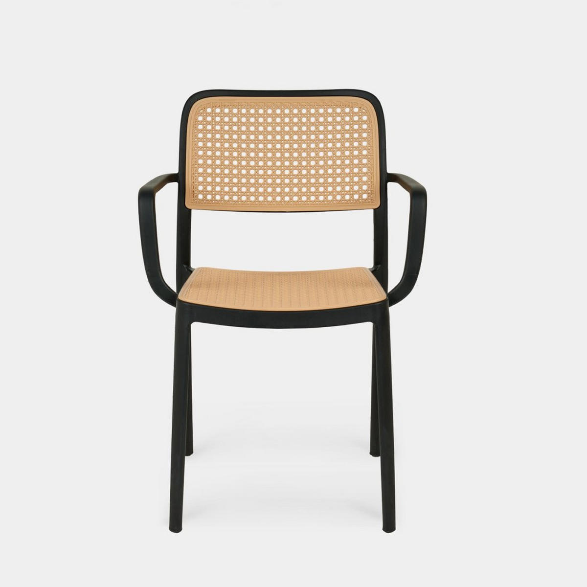 STUHL FÜR DRAUSSEN Kaira Zweifarbig 57 cm x 81 cm - Multicolor, Kunststoff (57/81/54cm)