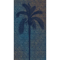 FOTOTAPETE Grafik 150 x 280 cm - Blau, Papier (150/280cm) - Sanders & Sanders