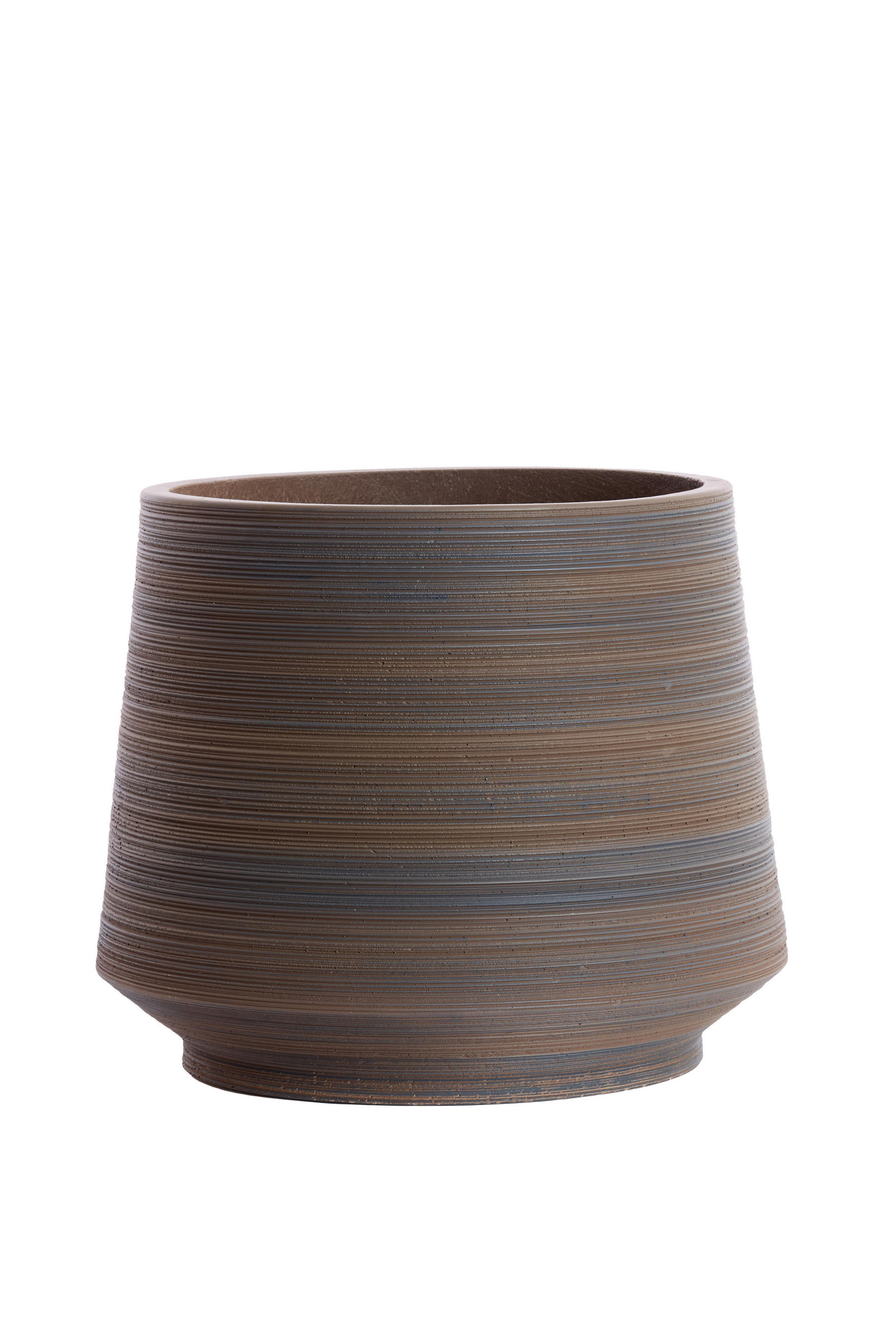 VAZE Eowyn Braun 53.5/53.5/45 cm - Braun, Stein (45cm) - Light & Living