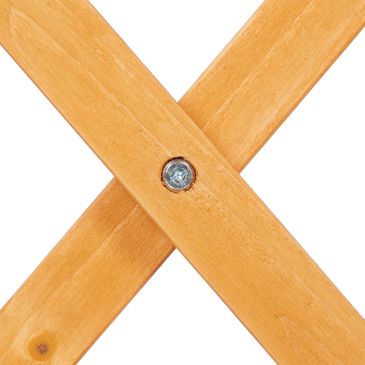 KLAPPTISCH - Hellbraun, Holz (50/50/50cm) - Relaxdays