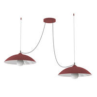 HÄNGELEUCHTE - Rot, Metall (40/40/9cm) - Lumicom